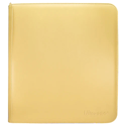 12-Pocket Zippered Pro-Binder - Vivid Yellow Ultra Pro