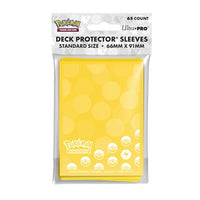 Pokémon Deck Protector Sleeves- Energy - Lightning Type - 65ct - Ultra Pro