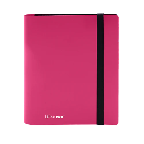 4-Pocket Pro Binder Eclipse - Hot Pink Ultra Pro