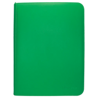 9-Pocket Zippered Pro Binder - Vivid Green Ultra Pro
