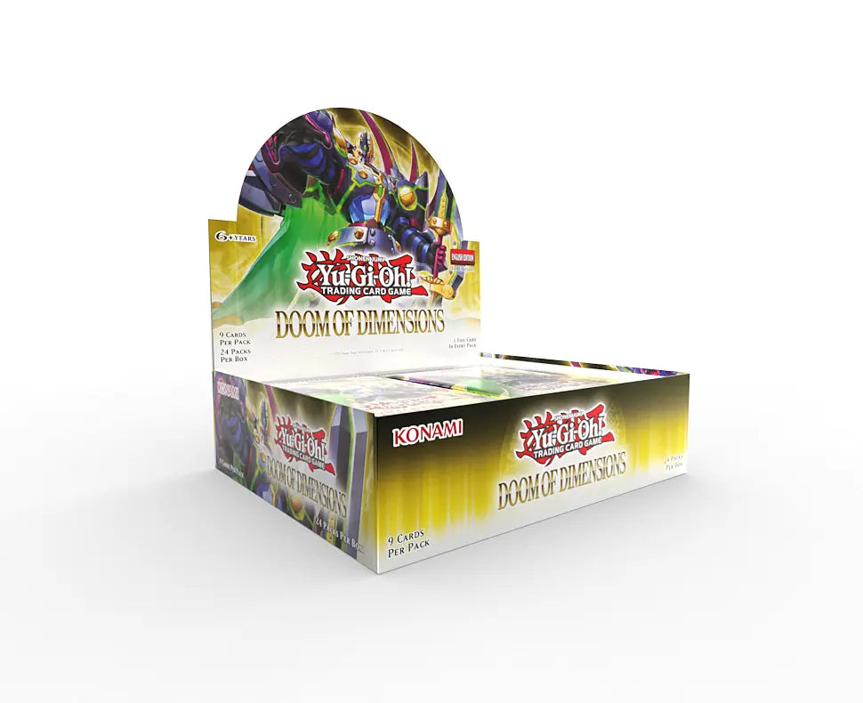 DOOM OF DIMENSIONS　6BOX Doom of Dimensions Booster Box Yu-Gi-Oh! – GamerzParadize