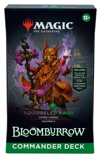 Bloomburrow Commander Deck Squirreled Away MTG