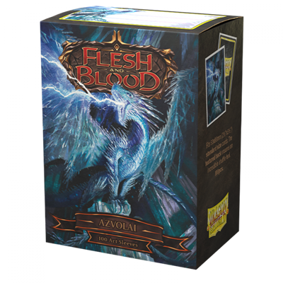 Dragon Shield Flesh and Blood - Standard Size Matte Art Sleeves - Azvolai