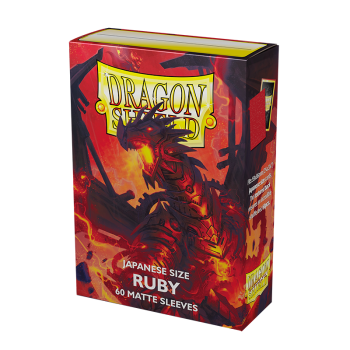 Dragon Shield Small Matte Sleeves Ruby
