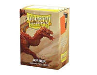 Dragon Shield Standard Matte Sleeves - Amber (100)