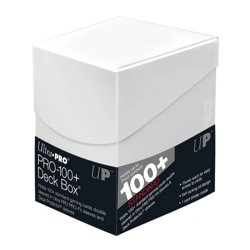 Eclipse Deckbox 100+ Arctic White Ultra Pro