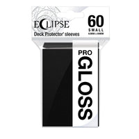 Eclipse Small Gloss Sleeves - Jet Black Ultra Pro