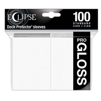 Eclipse Standard Gloss Sleeves - Arctic White Ultra Pro