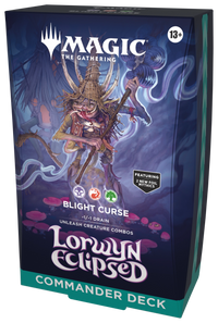 MTG - Return to Lorwyn and Shadowmoor - Commander Deck  Blight Curse - EN