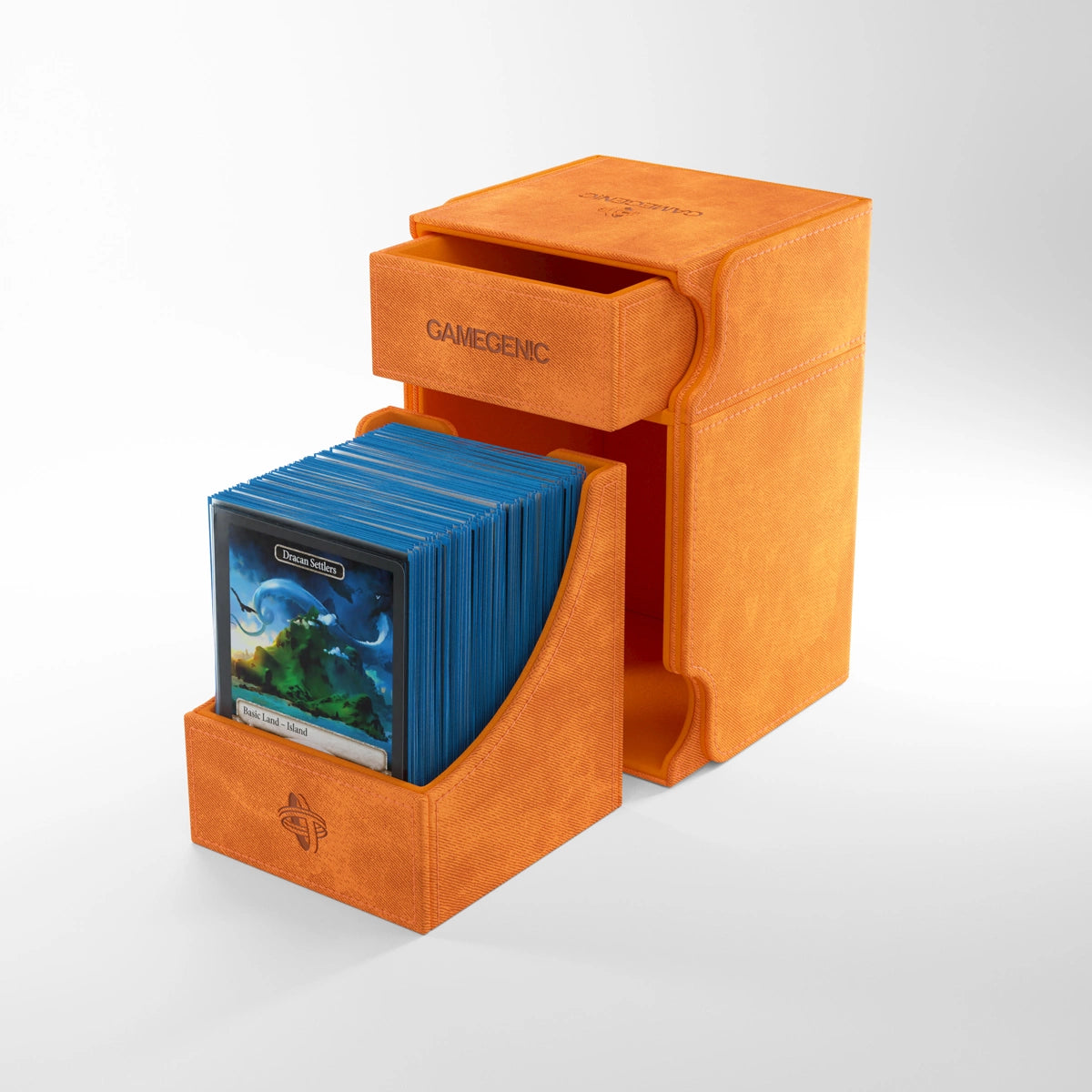 Gamegenic Watchtower 100+ XL Deck Box (Orange)1