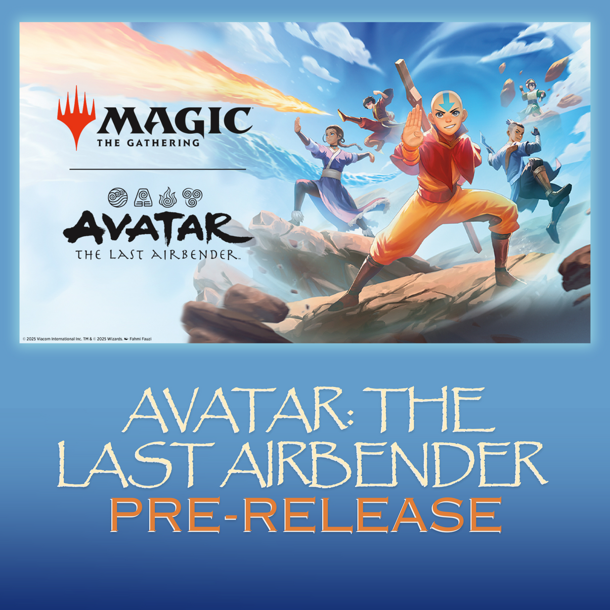 MTG Avatar the last airbender pre release