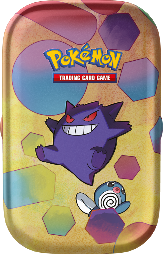 Pokemon Scarlet & Violet 151 Mini Tin Gengar & Poliwag