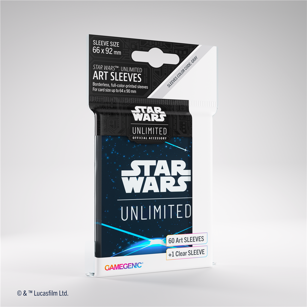 Star Wars Unlimited Art Sleeves - Space Blue