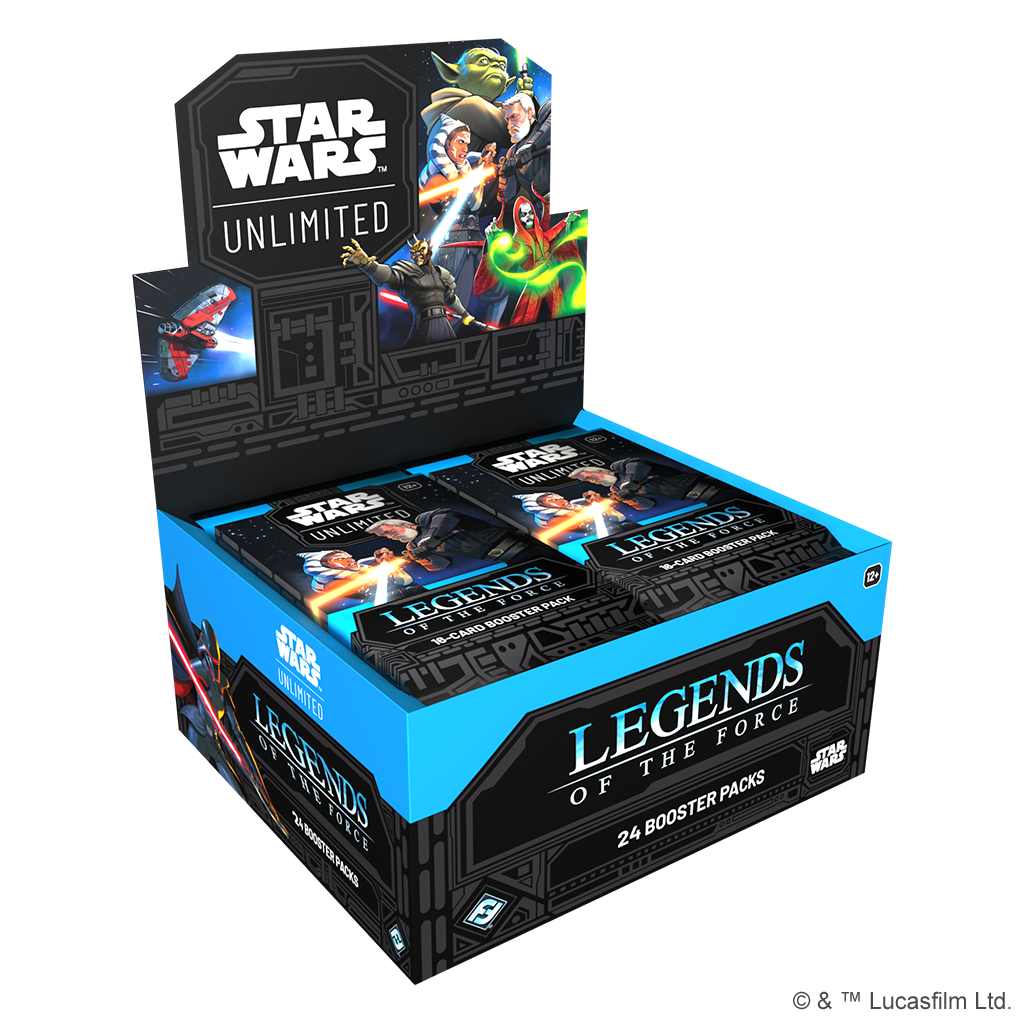 Star Wars Unlimited - Legends of the Force Booster Box
