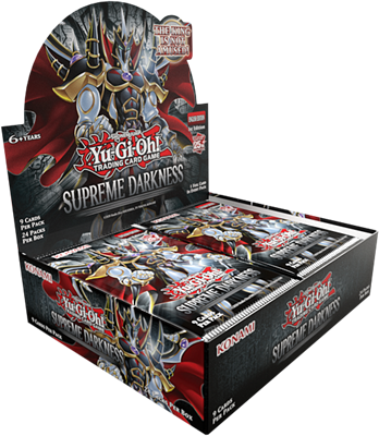 遊戯王 SUPREME DARKNESS カートン(24Box) 楽天市場】【1カートン24BOX】遊戯王OCG デュエル