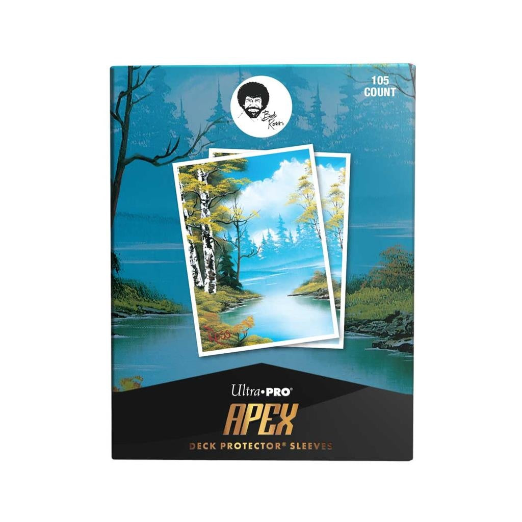 Ultra Pro Apex Deck Protector Sleeves - Bob Ross Lakeside Path