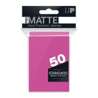 Ultra Pro Standard Matte Sleeves Bright Pink