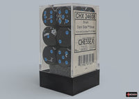 Brush Dark Side/Blue 16mm Dice Block