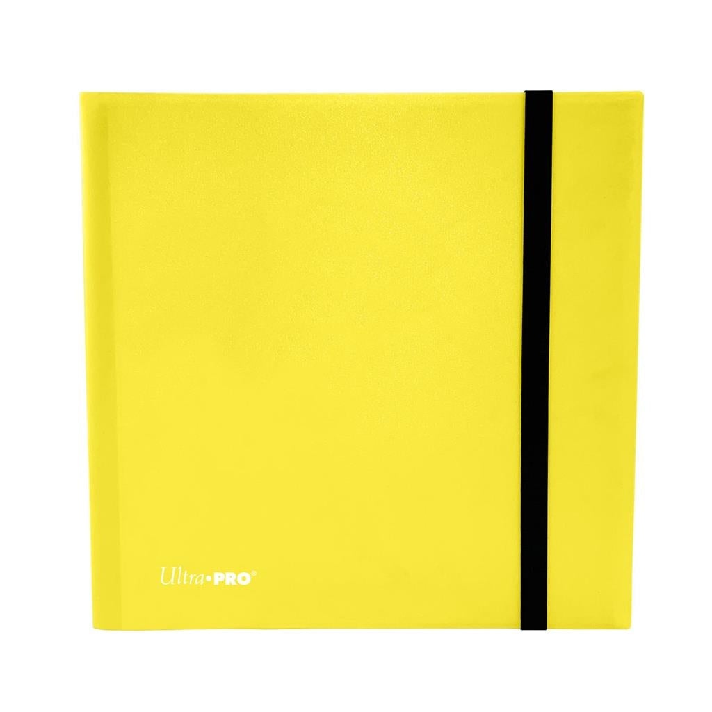 12-Pocket Pro Binder Eclipse - Lemon Yellow Ultra Pro