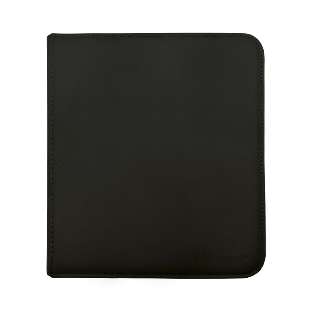 12-Pocket Zippered Pro Binder - Black Ultra Pro