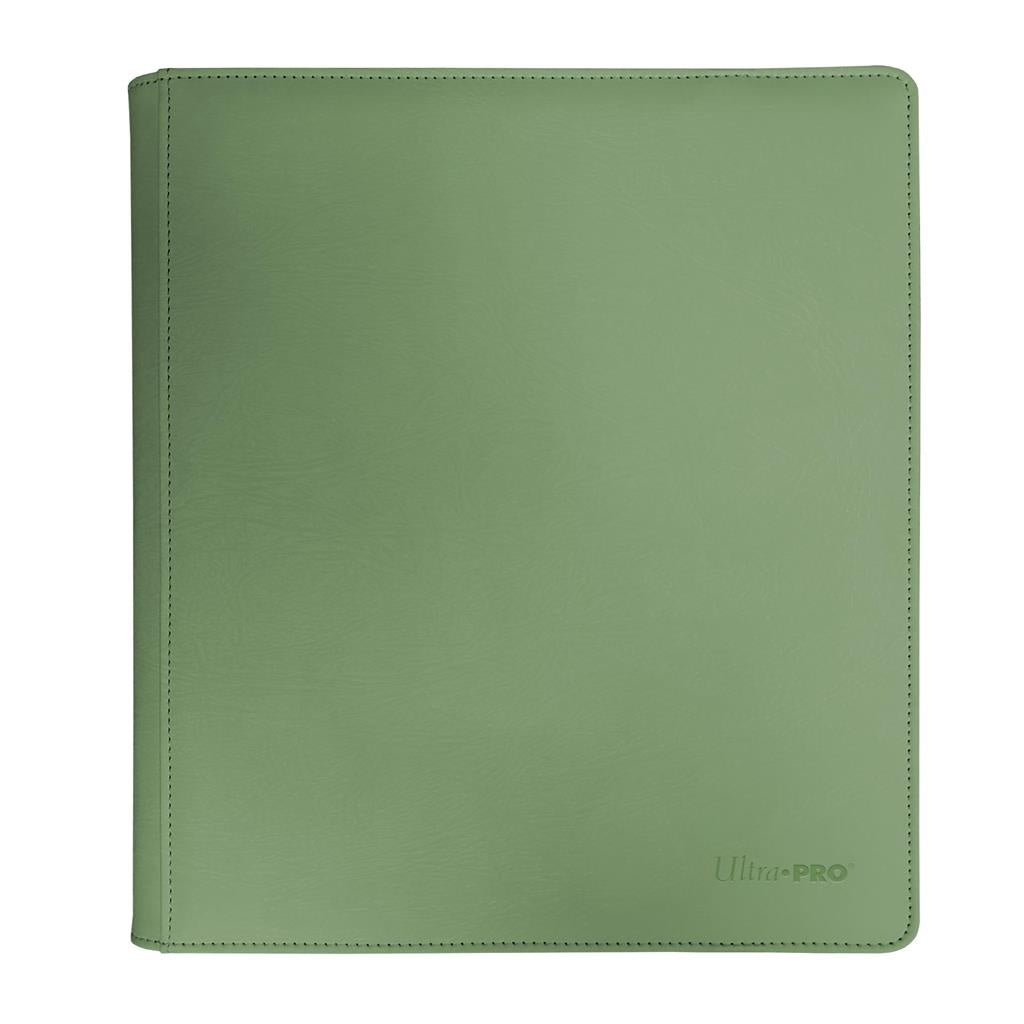 12-Pocket Zippered Pro-Binder - Vivid Matcha Ultra Pro