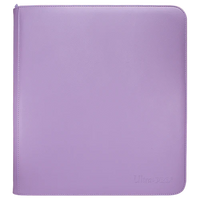 12-Pocket Zippered Pro-Binder - Vivid Purple Ultra Pro
