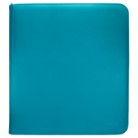 12-Pocket Zippered Pro-Binder - Vivid Teal Ultra Pro
