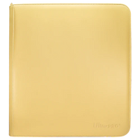 12-Pocket Zippered Pro-Binder - Vivid Yellow Ultra Pro
