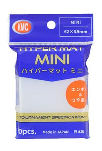 KMC Sleeves Small Hyper Mat Clear