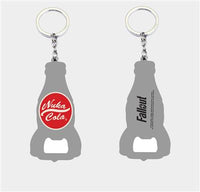 Fallout Nuka Cola Bottle Opener - Metal keychain