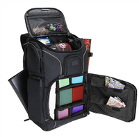 USA Gear - Magic the Gathering Backpack - Customizable Interior (Black)