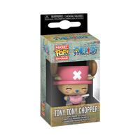 Funko POP! Keychain: OP- Chopper w/Cotton Candy