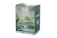 Dragon Shield Standard size License Sleeves - Landfall Series - Misty Rainforest (100 Sleeves)