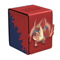 Mega Charizard Y Alcove Flip Deck Box - Pokémon - Ultra Pro
