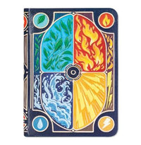 TCG Faux-Leather Elemental Trading Card Binder