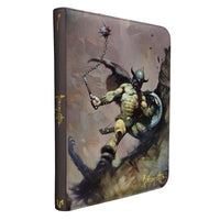 UP - Frank Frazetta - "Warrior with Ball and Chain" 9-Pocket Zippered Premium Pro-Binder