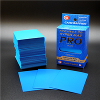 KMC Standard Sleeves - Hyper MAT PRO Blue (100 Sleeves)