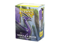 Dragon Shield Sleeves - Standard size - Matte Dual - Nebula & Silver (100 Sleeves)