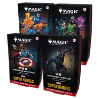 Marvel Heroes - Commander Deck Set - MTG