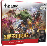 Marvel Super Heroes - Heroes United Scene Box MTG