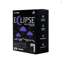 Eclipse Standard Deck Protector Matte Sleeves - Royal Purple Ultra Pro