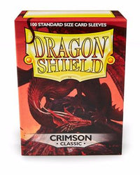 Dragon Shield Standard Classic Sleeves - Crimson (100)