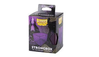 Dragon Shield Strongbox Box - Clear Purple