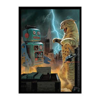 Movie Cats: Catzilla - Double-Matte White Core Sleevesv - Ultra Pro