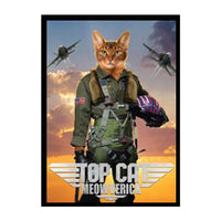 Movie Cats: Top Cat Meowverick - Double-Matte White Core Sleeves - Ultra Pro