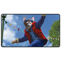 Movie Cats: Cat to the Future - Black Stitched-edge PlaymatMovie Cats: Cat to the Future - Black Stitched-edge Playmat - Ultra Pro