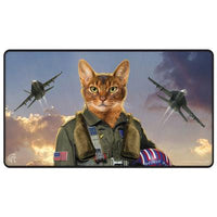 Movie Cats: Top Cat Meowverick - Black Stitched-edge Playmat - Ultra Pro