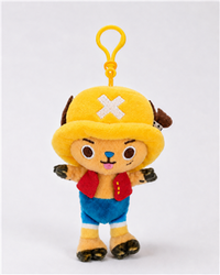 One Piece - Plush Keychain / Bag Clip (11cm) - Chopper x Ruffy