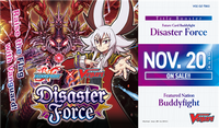 Cardfight!! Vanguard Future Card Buddyfight - Disaster Force Booster Display (12 Packs) - EN