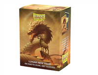 Dragon Shield - Standard Size Matte Dual Art Sleeves - Fire Goat 2027